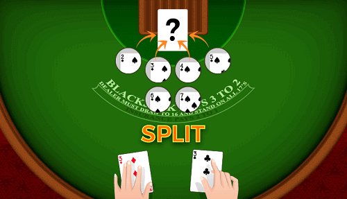 Split in Blackjack