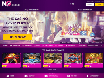 No Bonus Casino Homepage