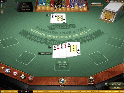 Pontoon Strategy Pontoon Strategy