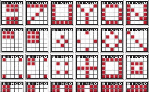 Online Bingo Patterns UK