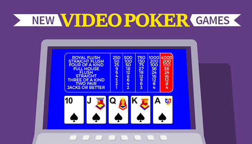 New Video Poker Games New Video Poker Games